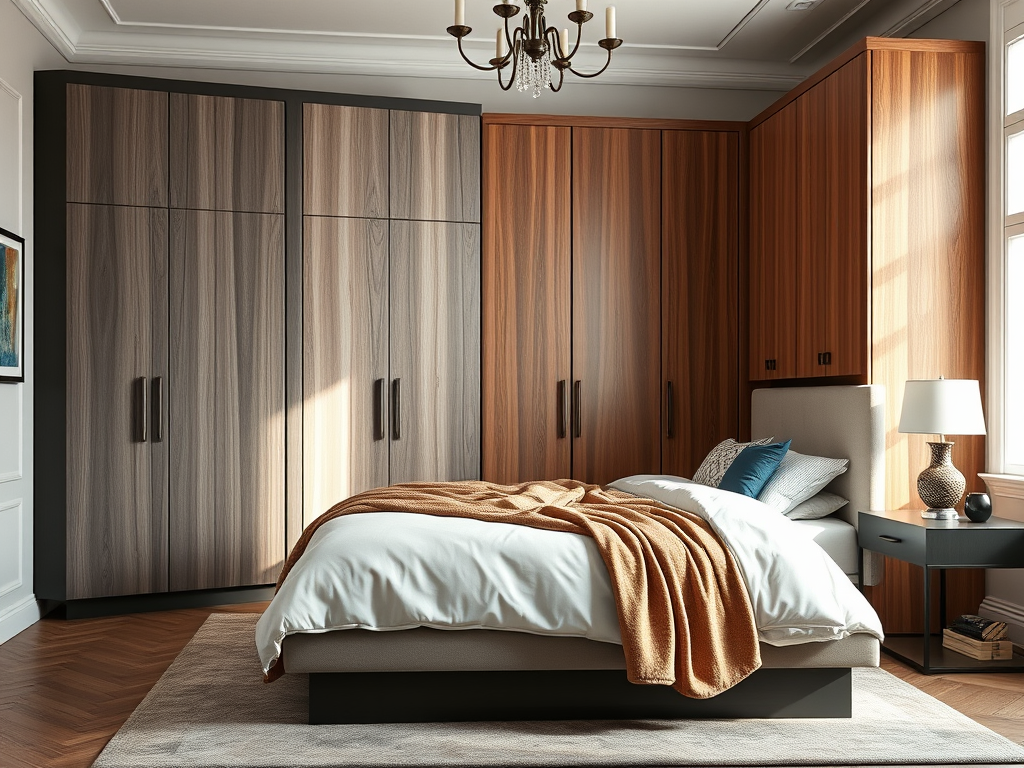 Five wardrobe laminate colours to ensure an elegant bedroom look