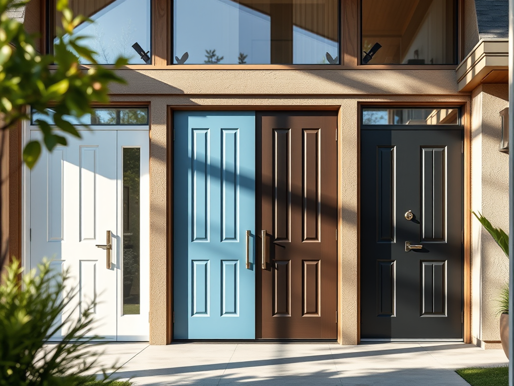 Colour‑Through WPC Doors: Why “No‑Paint” Means Less Hassle and More Style
